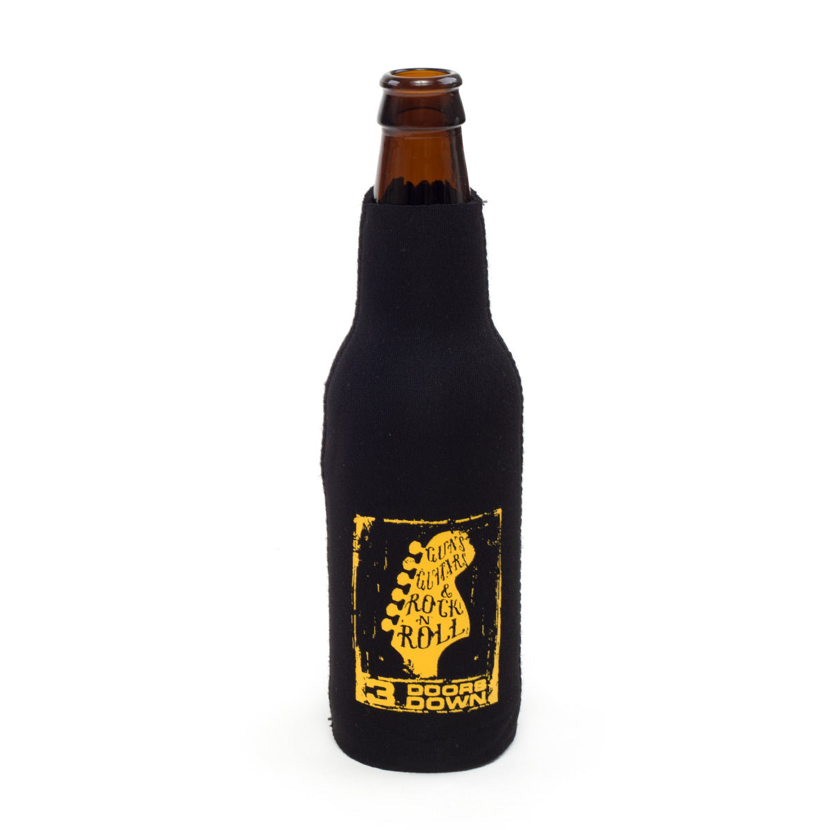 Rock n' Roll Zipper Bottle Koozie