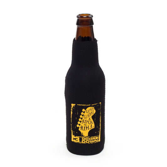 Rock n' Roll Zipper Bottle Koozie