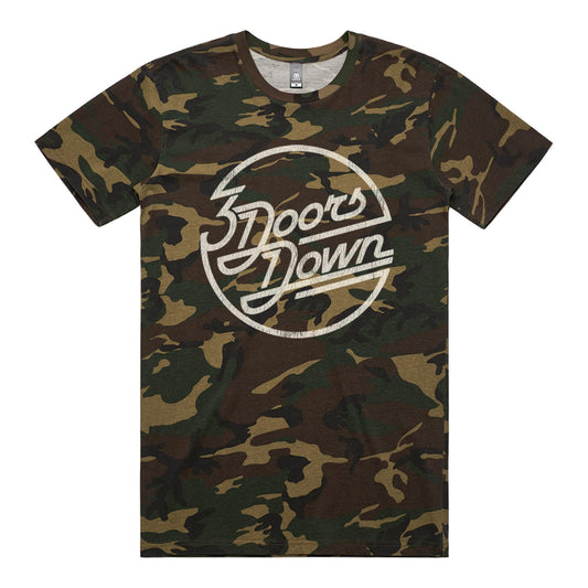 Circle Logo Camo Tee